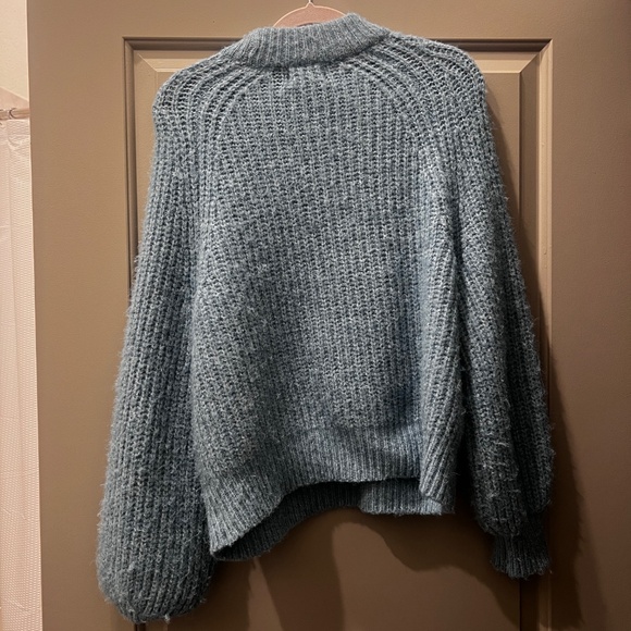 Blue Knit Sweater - Picture 4 of 4